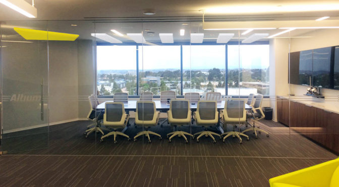 Conference Room with acoustical treatment in San Diego